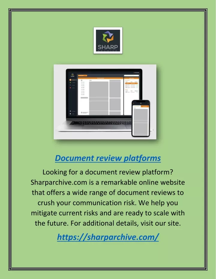 document review platforms