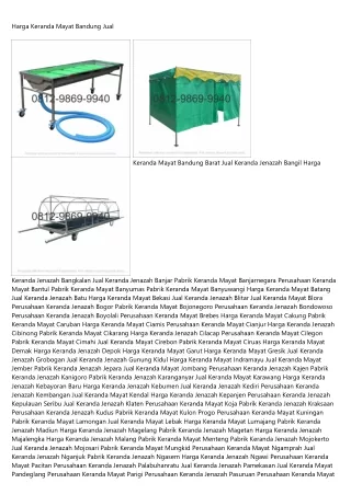 harga keranda mayat bandung jual