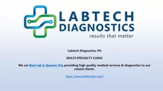 Labtech Diagnostic Centre Philippines