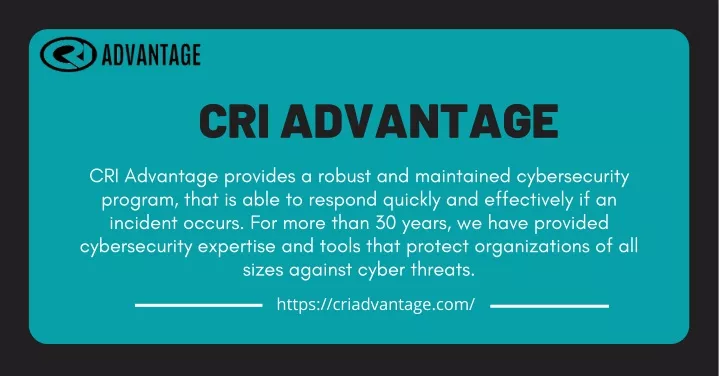 cri advantage