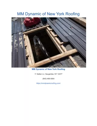 mm dynamic of new york roofing