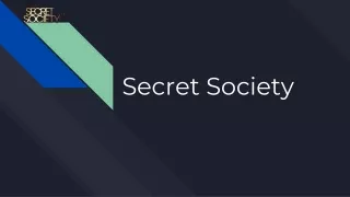 secret society