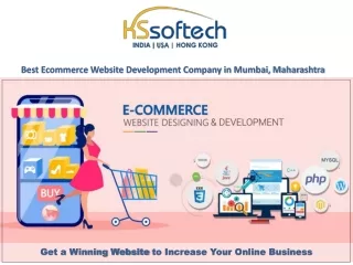 Best Ecommerce Website Development Companies- KS Softech