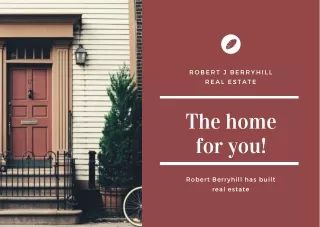 robert j berryhill real estate