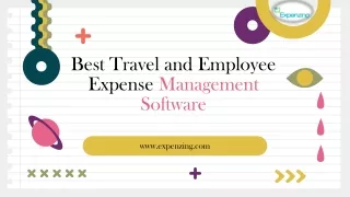 Best Travel and Employee Expense Management Software
