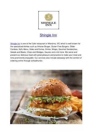 shingle inn shingle inn is one of the cafe