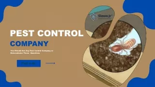 Pest Control Company