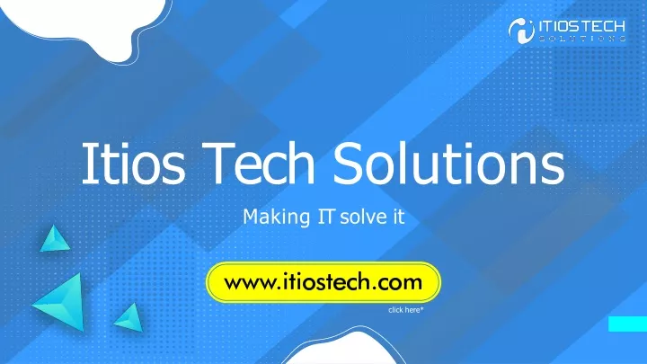itios tech solutions making i t solve it