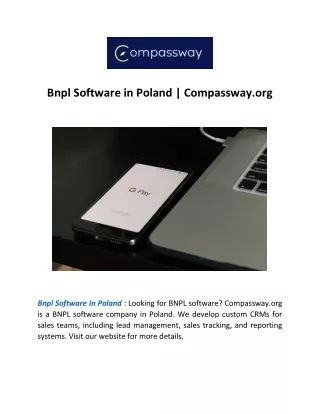 Bnpl Software in Poland | Compassway.org