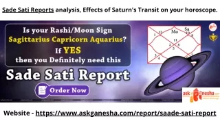 sade sati reports analysis effects of saturn
