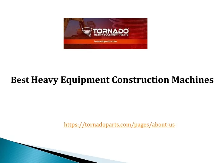 best heavy equipment construction machines