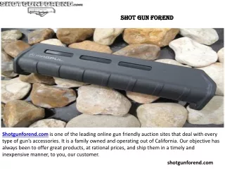 shot gun forend