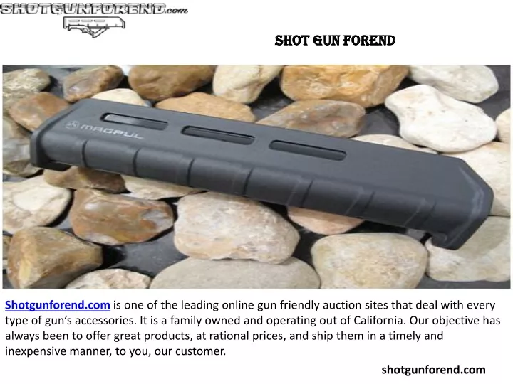 shot gun forend