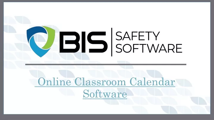 online classroom calendar software