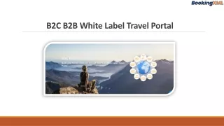 b2c b2b white label travel portal