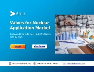Valves for Nuclear Application Market Size Set to Witness Adamant Growth and For