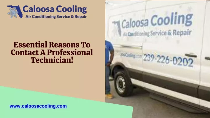 essential reasons to contact a professional