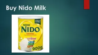 Buy Nido Milk