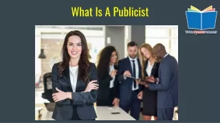 What Is A Publicist - YOP