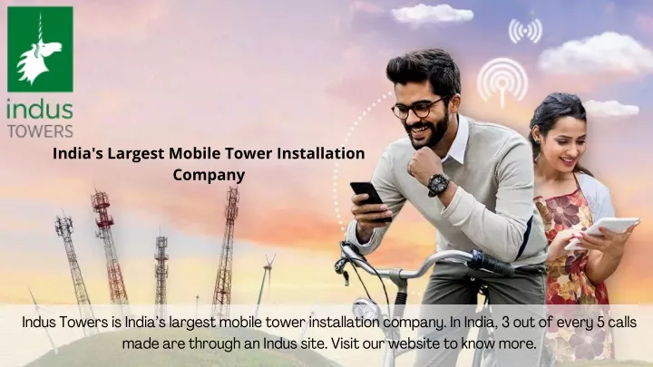 india s largest mobile tower installation company