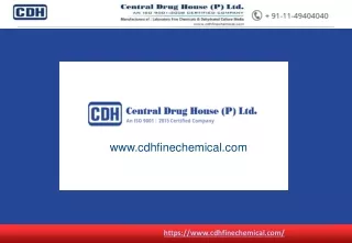 www cdhfinechemical com