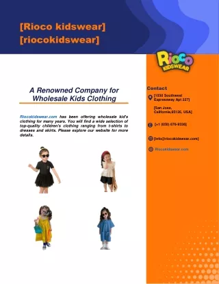rioco kidswear riocokidswear