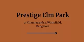 prestige elm park