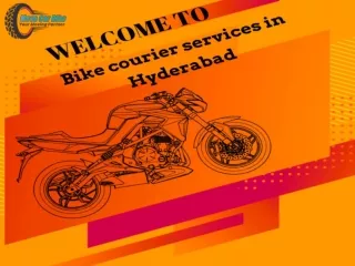 BIKE COURIER SERVICE IN HYDERABAD