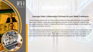 leverage video collaboration software for your