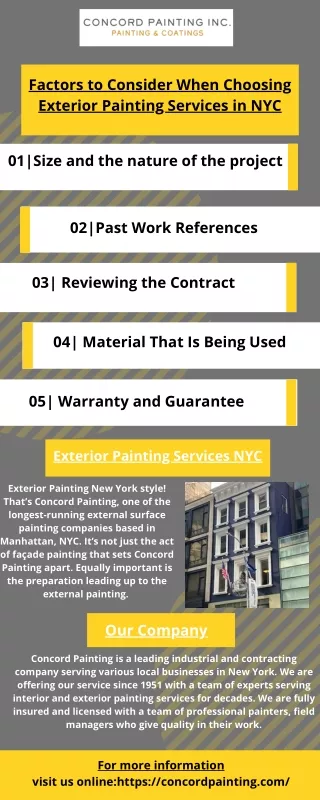 factors to consider when choosing exterior