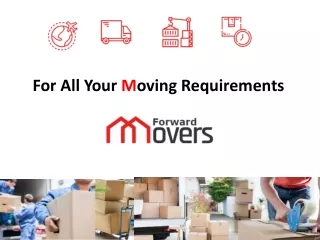 for all your moving requirements