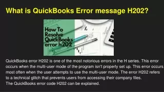 what is quickbooks error message h202