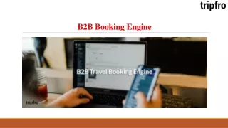 b2b booking engine