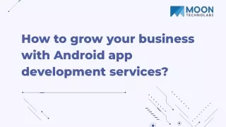 how to grow your business with android