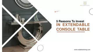 5 reasons to invest