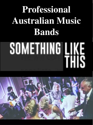 Professional Australian Music Bands