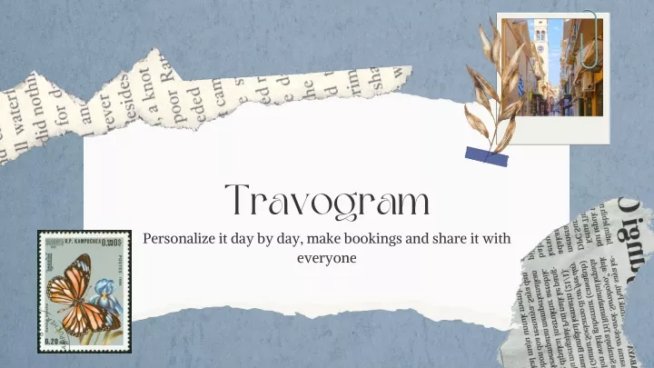 travogram personalize it day by day make bookings