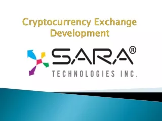 cryptocurrency exchange development