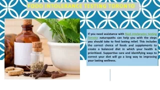 food intolerance testing toronto