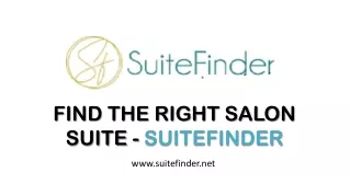 find the right salon suite suitefinder