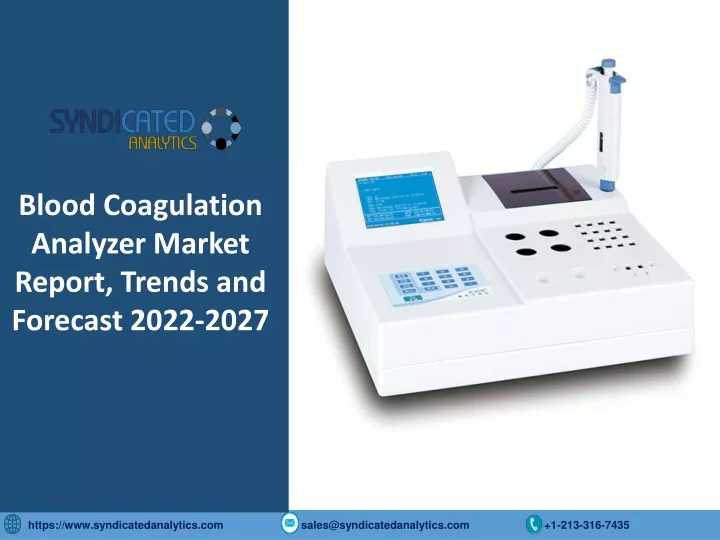 blood coagulation analyzer market report trends