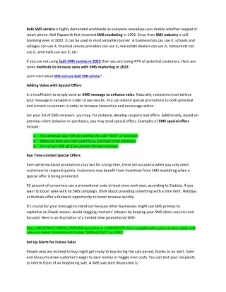 How to increase sales with SMS marketing in 2022