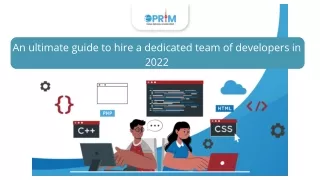 an ultimate guide to hire a dedicated team