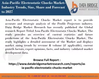 asia pacific electrostatic chucks market industry