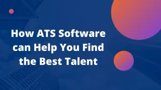 how ats software can help you find the best talent