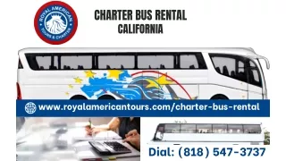 charter bus rental california