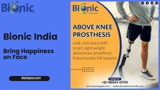 Bionic India is the Best Prosthetics And Orthotics Centre.