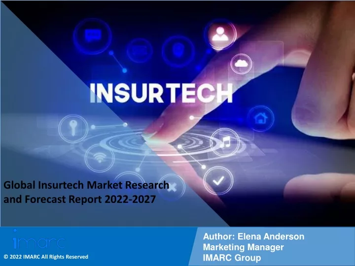 global insurtech market research and forecast