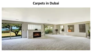 Carpets In Dubai