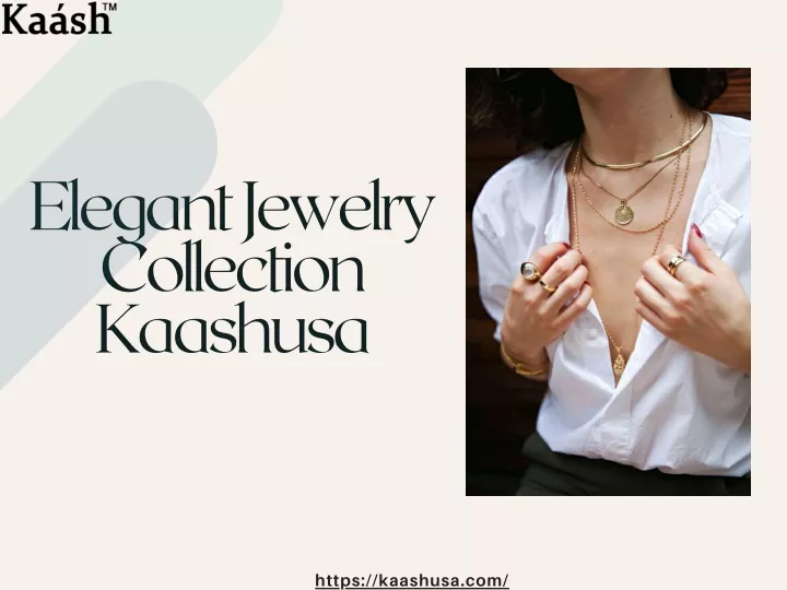 elegant jewelry collection kaashusa